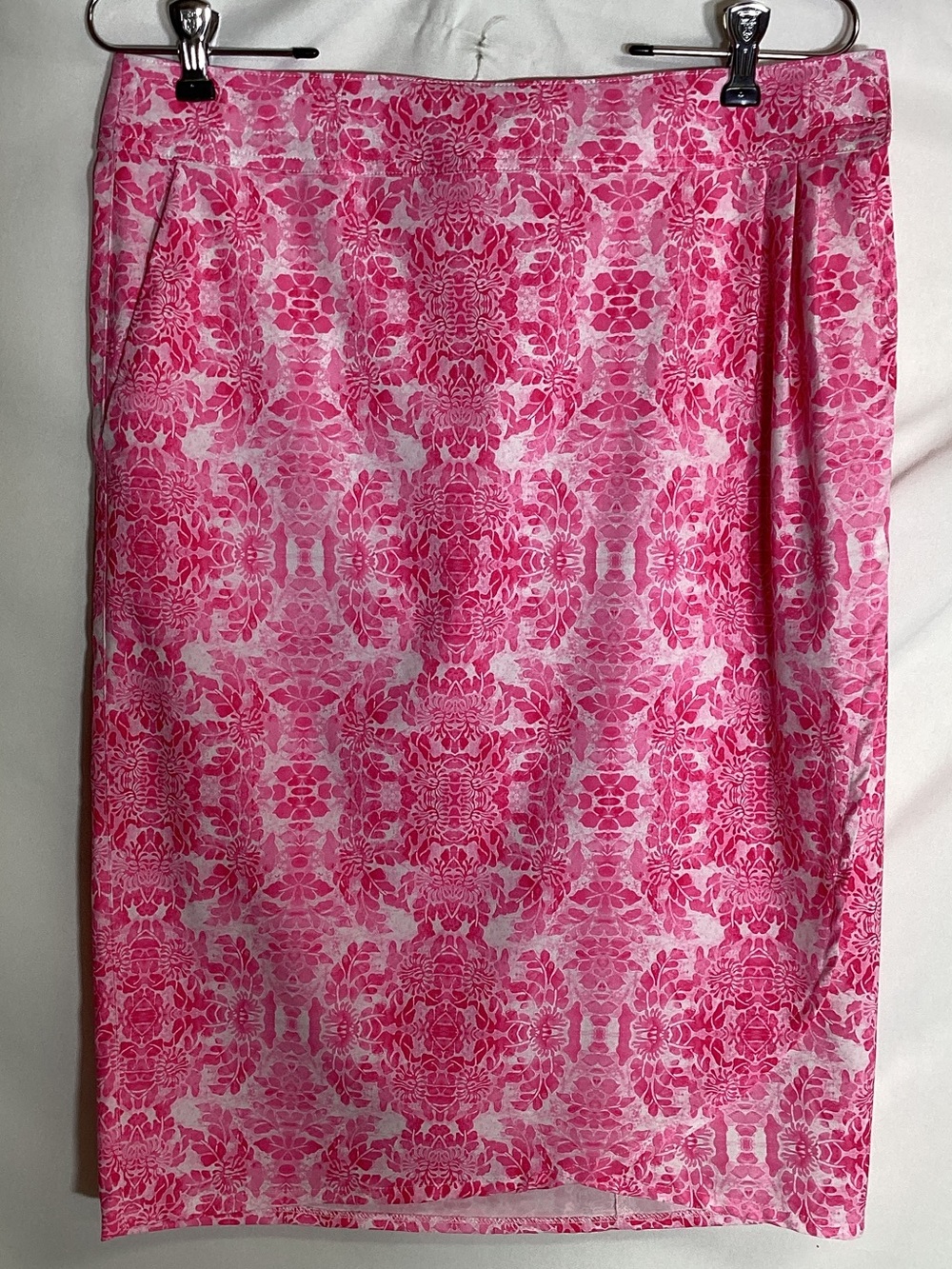 NWT RIP SKIRT Hawaii Wrap Skirt Pockets Bali Pink Length 3 Size L